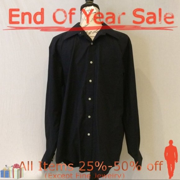 Lands' End Other - Navy Land’s End Men’s Dress Shirt